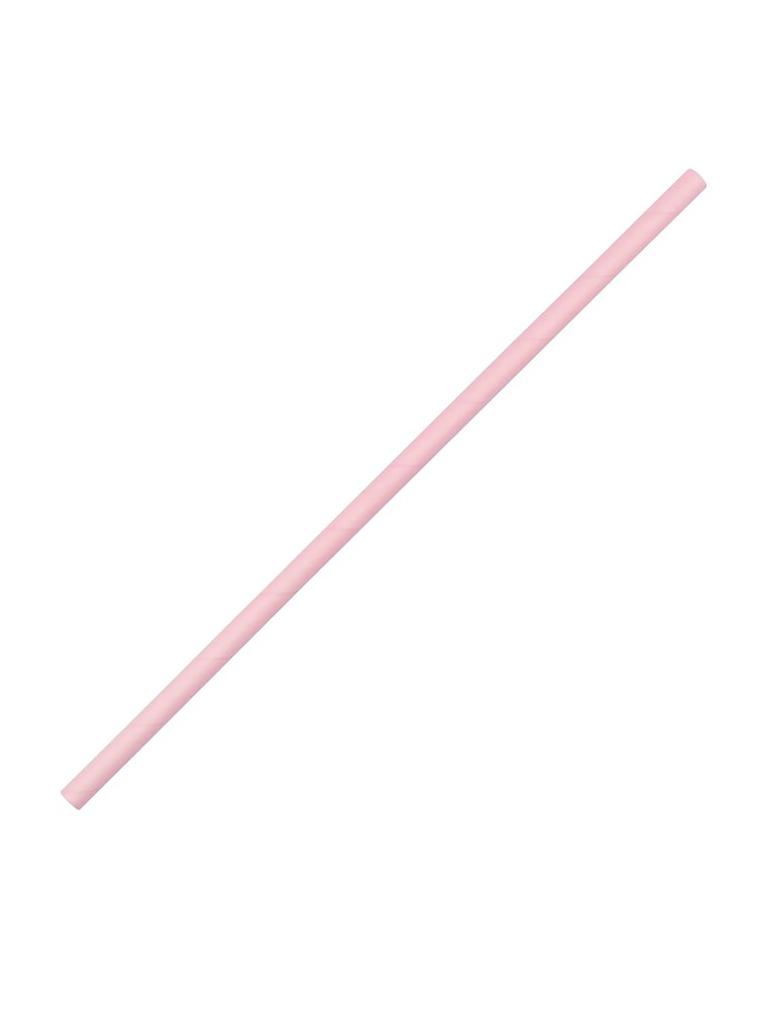 Pailles jetables - 250 pièces - Rose - Fiesta Green - FB139