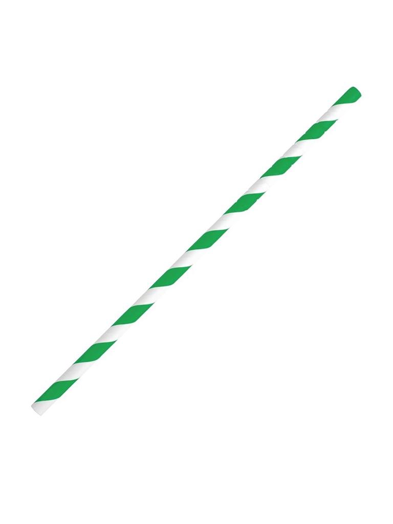 Pailles jetables - 250 pièces - Vert - Fiesta Green - FB143