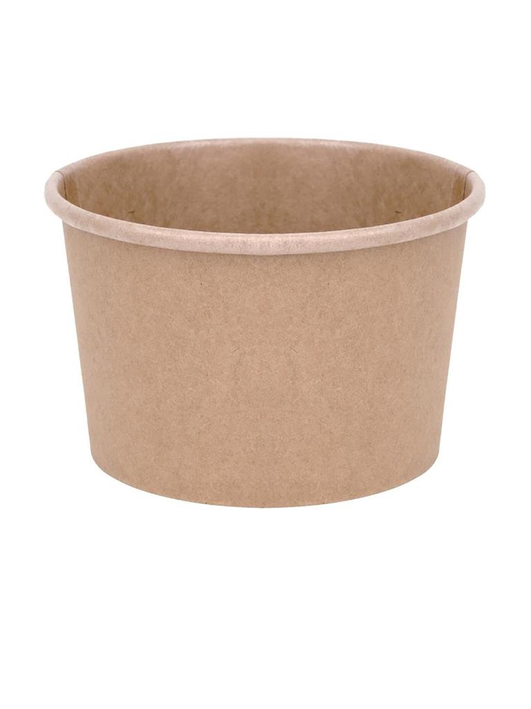 Gobelet à soupe jetable - 23 CL - 500 pièces - H 6,3 CM - Poivre - Fiesta Green - FB160