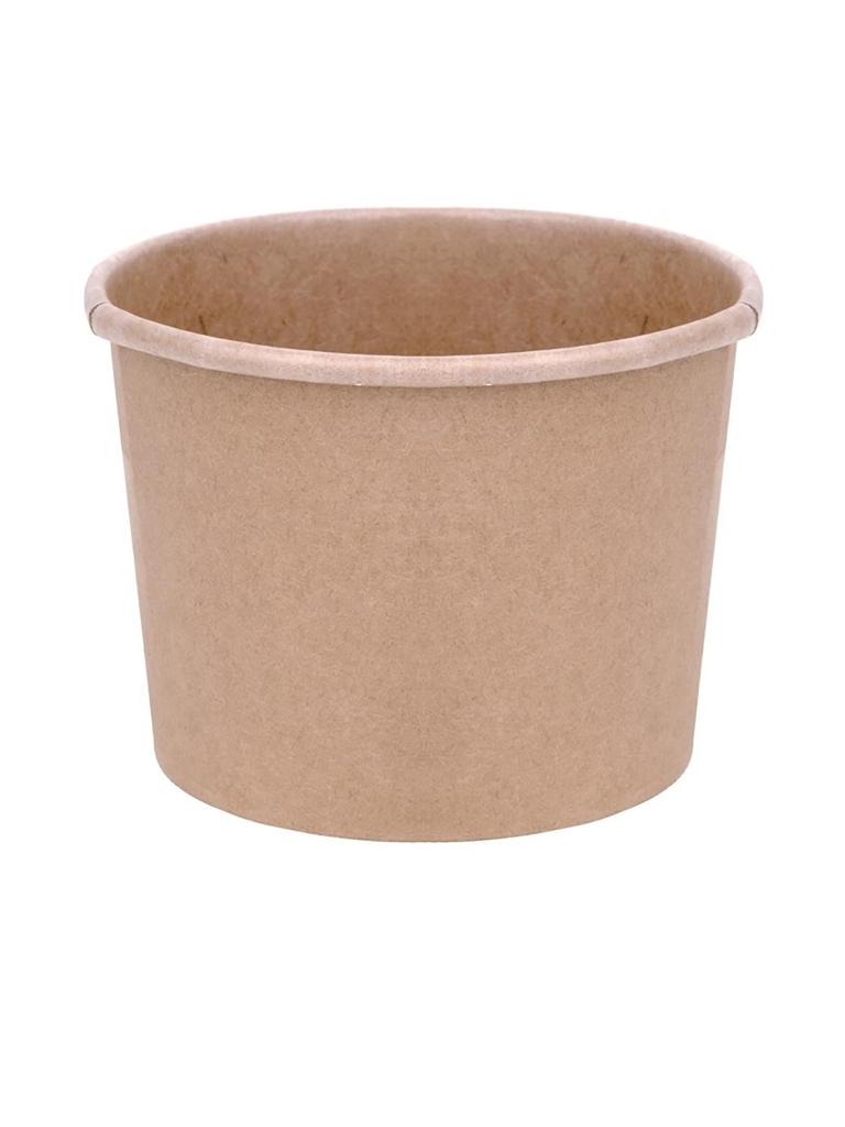 Gobelet à soupe jetable - 34 CL - 500 pièces - H 7,2 CM - Papier - Fiesta Green - FB162