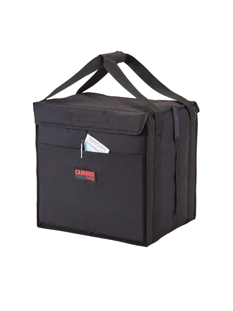 Sac de livraison - Pliable - Moyen - H 38 x 38 x 30,5 CM - Nylon - Cambro - FB271
