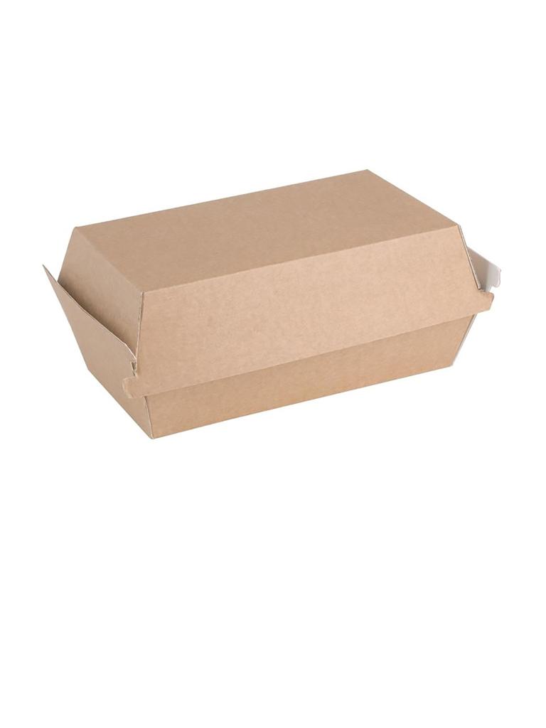 Boîtes à hamburger jetables - 200 pièces - H 8,5 x 17,2 x 9,2 CM - Vert Fiesta - FB666