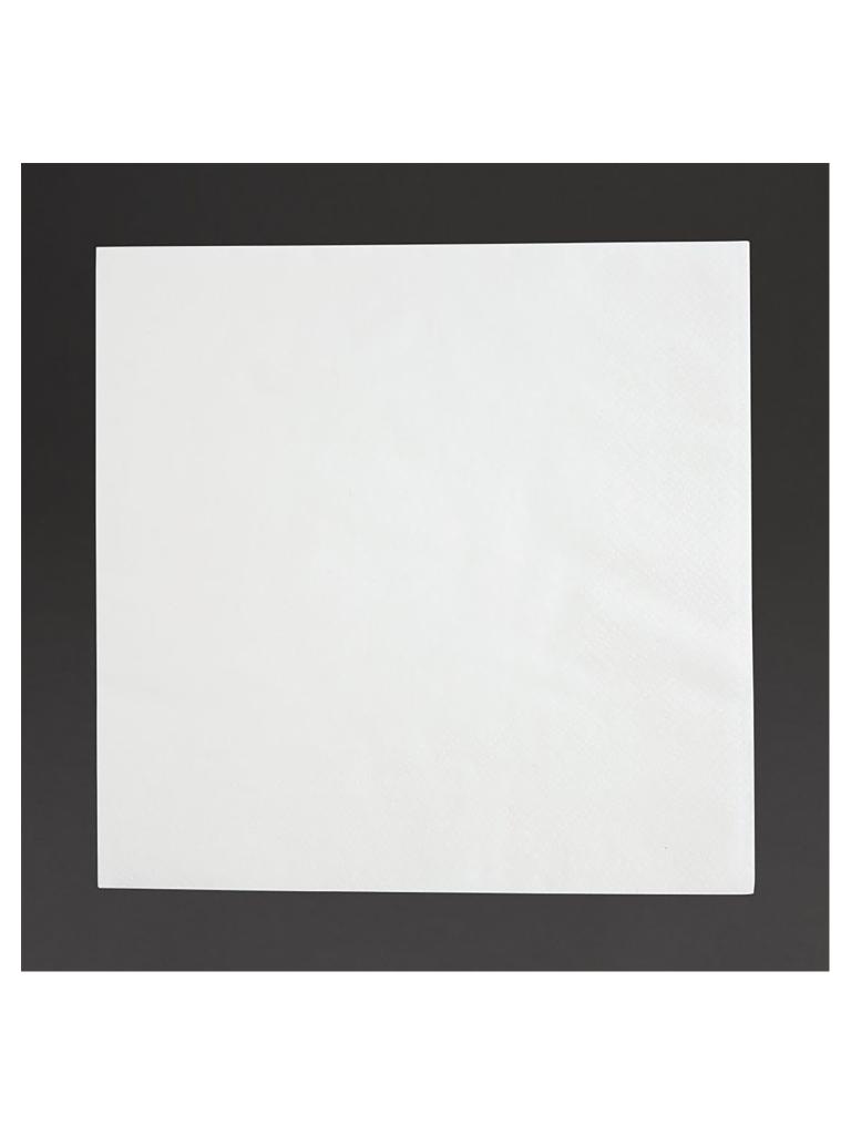 Serviettes déjeuner - 2000 pièces - Blanc - 33 x 33 CM - Fiesta - FE219