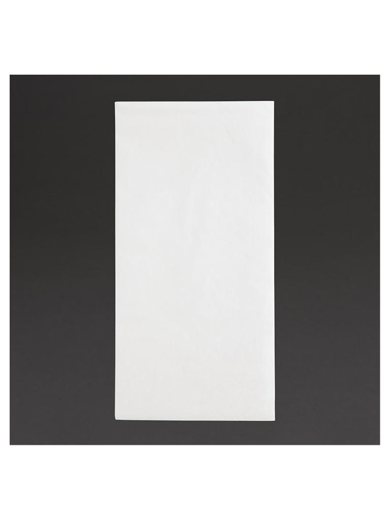 Serviettes de table - 2000 pièces - Blanc - 40 x 40 CM - Fiesta - FE243