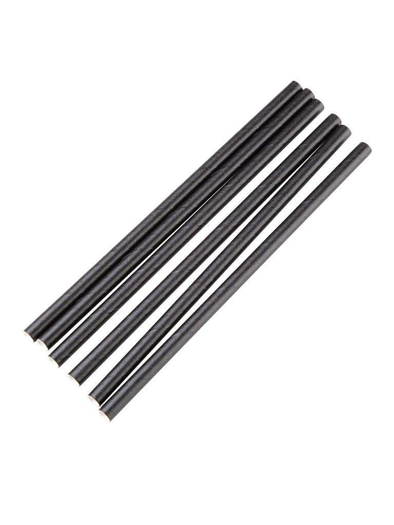 Pailles Jetables - Noires - Vert Fiesta - FP441