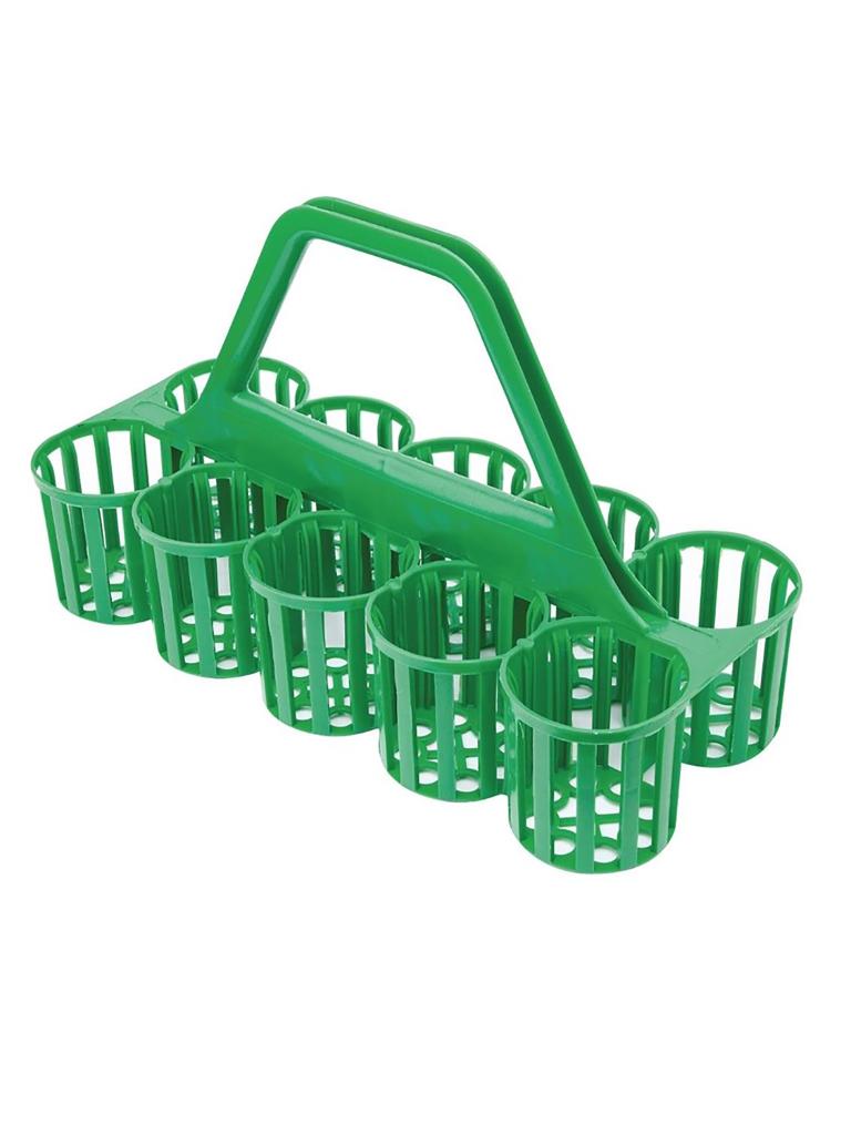 Porte-verre - 10 compartiments - H 29 x 47 x 21,3 CM - GH049