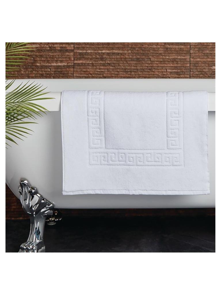 Tapis de bain - Blanc - 50 CM - Mitre Confort - GT790