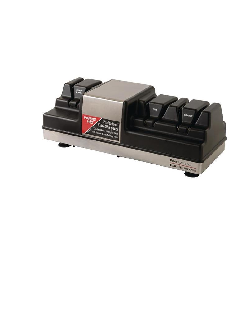 Aiguiseur de couteaux - Noir - H 11,1 x 14,3 x 22,4 CM - 230 V - Waring - CC027