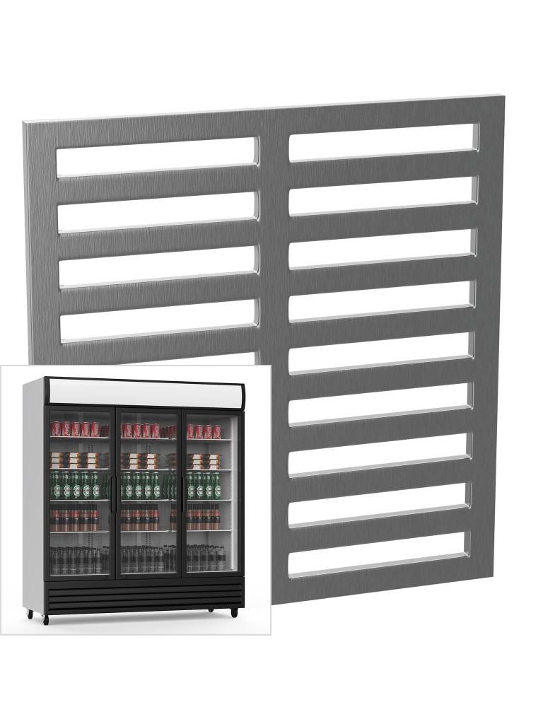 Grille frigo - 57433 - Gauche - G-Line