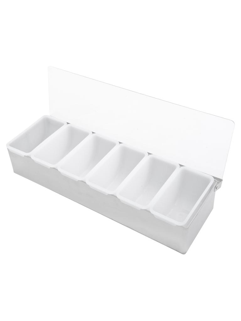 Station de garniture - 6 pièces - Inox - Bar Professional - GHR0006