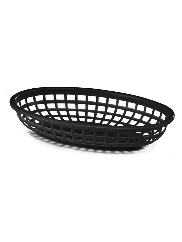 Panier - Ovale - Plastique - Noir - Bar Professionnel - MND1074