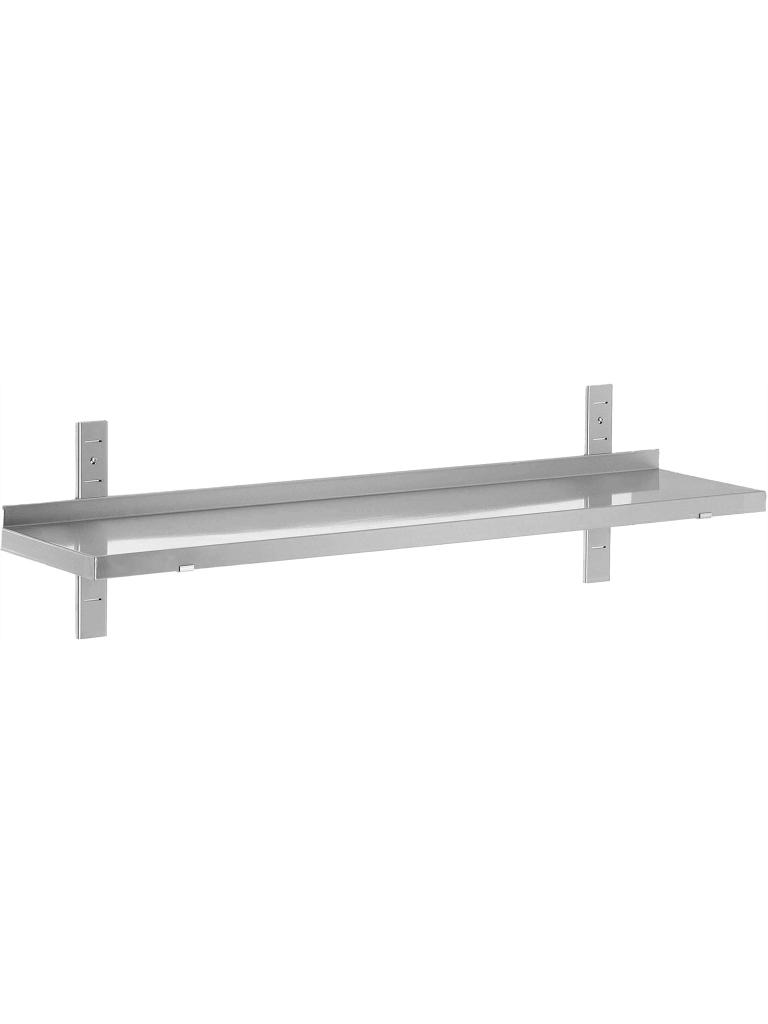 Etagère murale réglable en acier inoxydable - Fermée - 1 niveau - G-Line