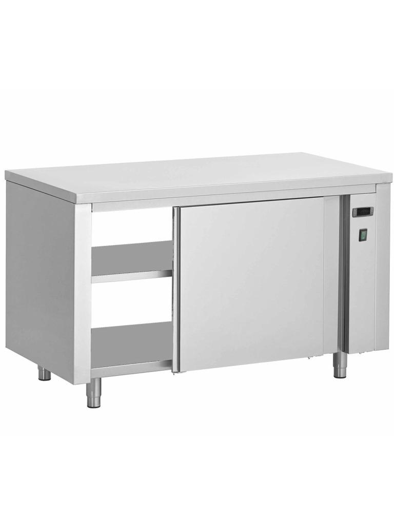 Armoire Réchaud Passante Inox - Portes Coulissantes - G-Line