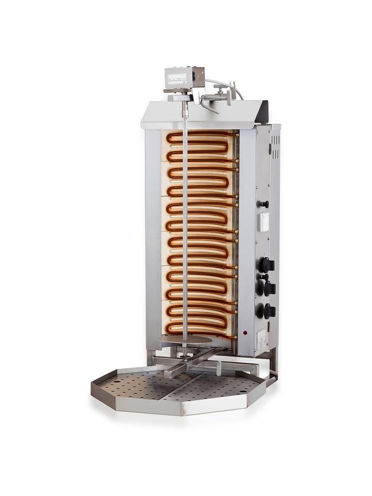 Dönergrill - Electrique - 6 Brûleurs - Moteur dessus - Combisteel - 7049.0025