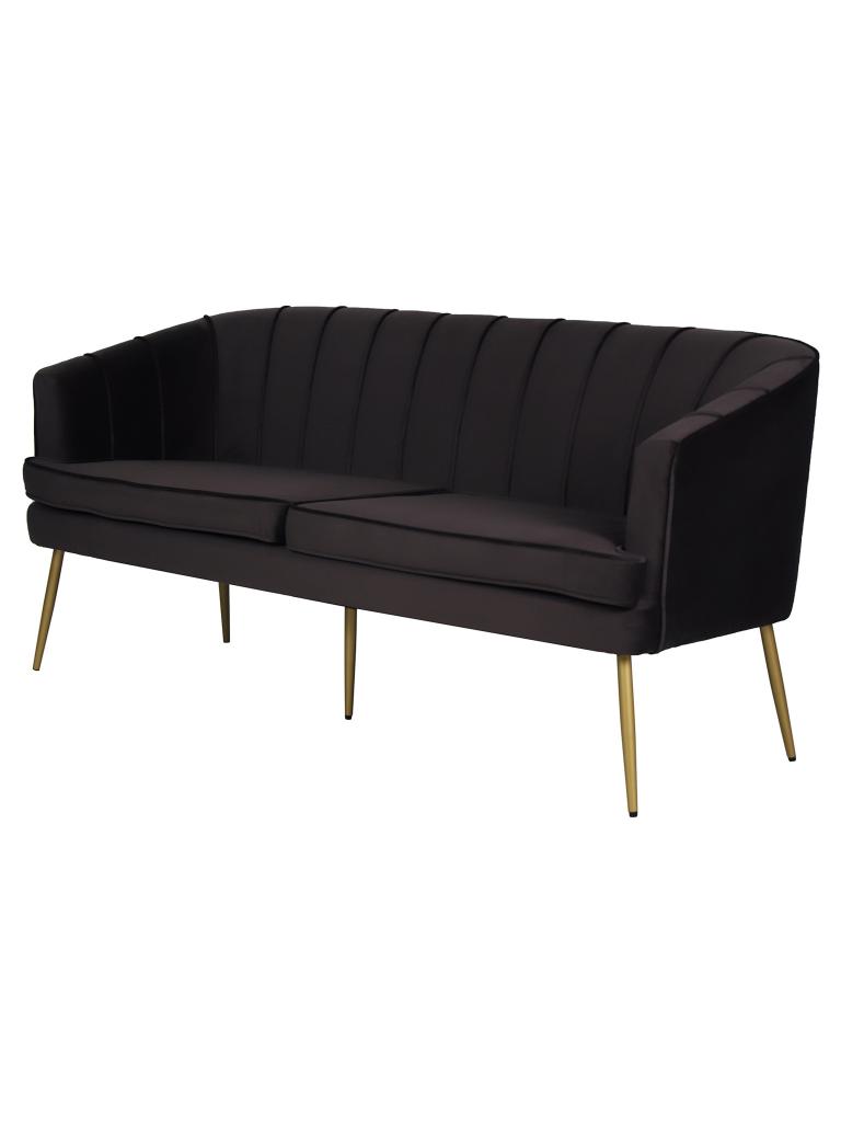 Canapé traiteur - Rest - 170 CM - Velours - Anthracite - G-Line
