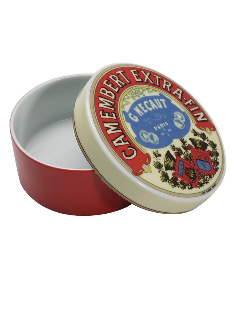 Plat à camembert - 35 CL - Ø 11,5 x H 5,5 x 11,5 CM - Porcelaine - GC682