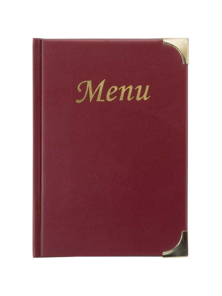 Boîte à menu - Basic - 8 x A5 - H 23,7 x 0,8 x 17,2 CM - Rouge - Securit - MC-BRA5-WR