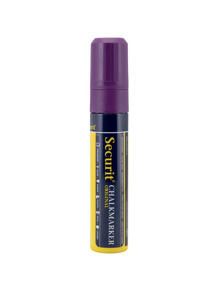 Marqueur craie - Liquide - 7-15mm - H 22,5 x 11,9 x 2,5 CM - Violet - Securit - BL-SMA720-VT