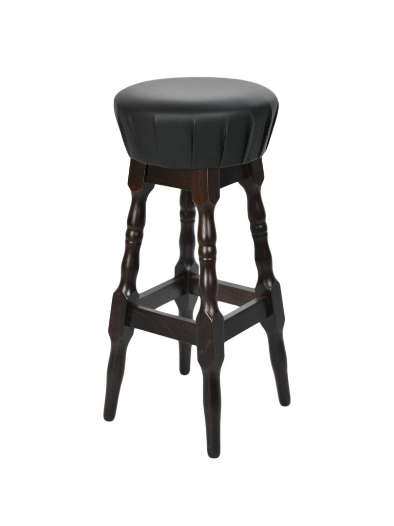 Tabouret de bar Jerry - Noyer / Noir - G-Line