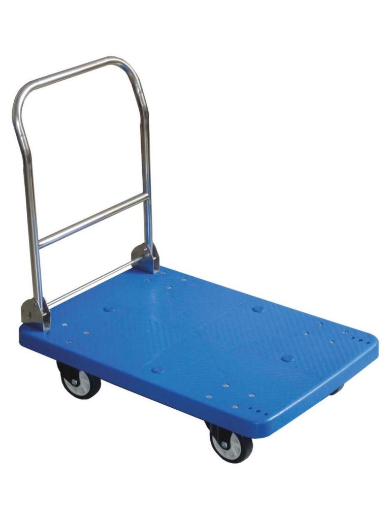 Chariot plateforme - Polypropylène inox - H 82.5 X 48 X 73 CM - Hendi - 810514