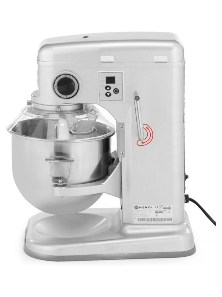 Mélangeur à usage intensif 7 litres - Aluminium - H 50 X 43 X 33 CM - Hendi - 222829