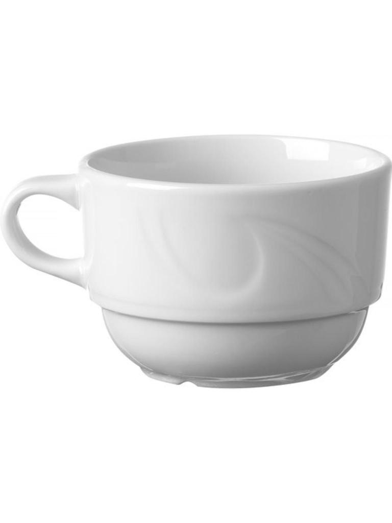 Tasse Cappuchino - 12 pièces - Karizma - Porcelaine - 8,5 CM - Hendi - 798249