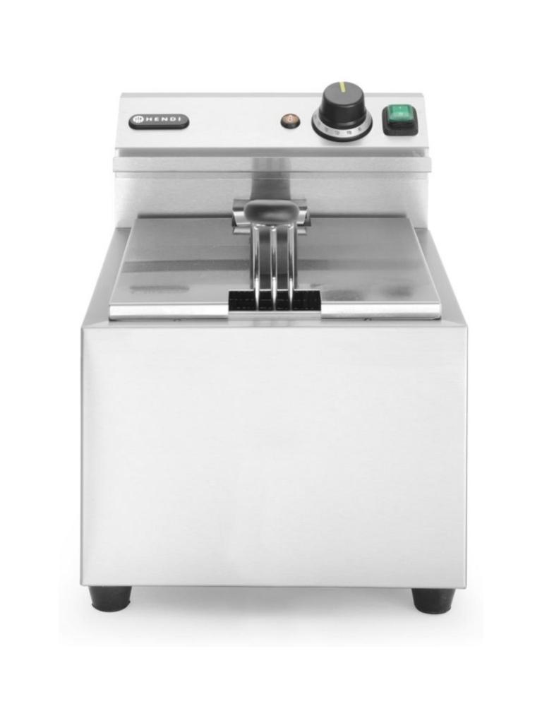 Friteuse Mastercook - 8 l - Inox 180 - H 35 X 46 X 30,5 CM - Hendi - 207208