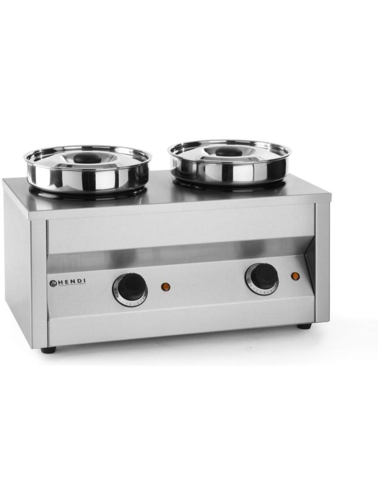 Thermosystem 2 - Inox 180 - H 24,5 X 26,5 X 50,5 CM - Hendi - 201206