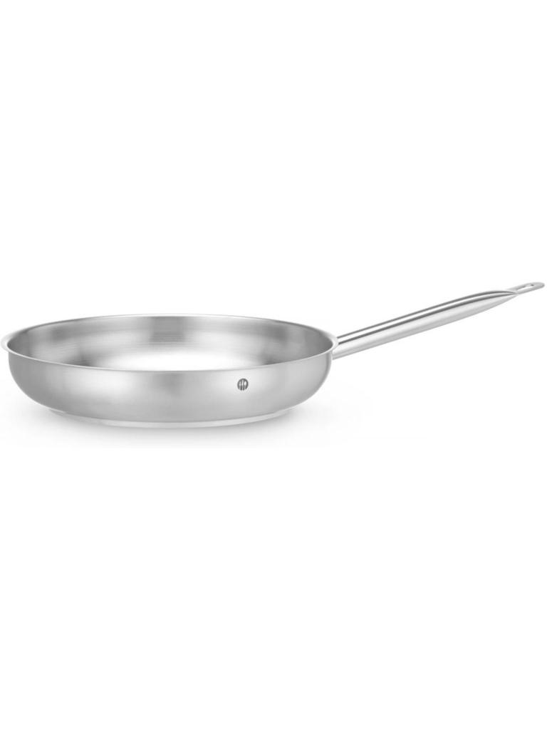 Poêle - sans couvercle - Inox 1810 - H 5,5 X 33,5 X 60,5 CM - Hendi - 835630