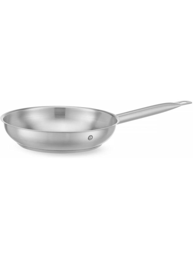 Poêle à frire - Inox - H 4,5 x 25 x 49 CM - Hendi - 838501