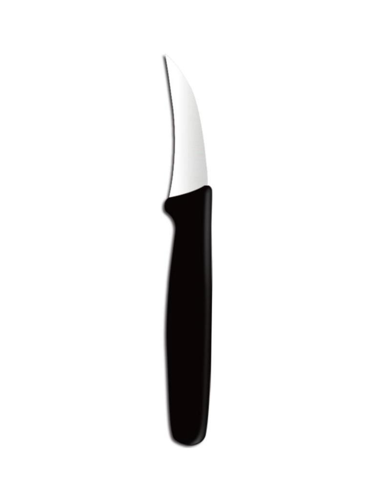 Couteau à éplucher - Inox polypropylène - H 2 X 1 X 16.5 CM - Hendi - 841129