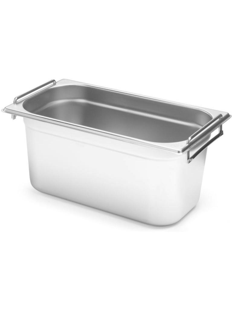Bac gastronorme 1/3 - Inox - H 15 X 17,6 X 32,5 CM - Hendi - 817445