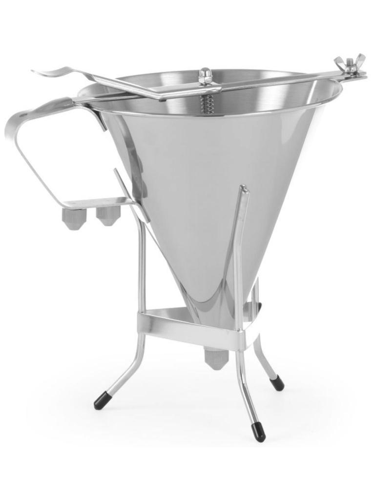 Entonnoir à fondant Kitchen Line - Inox - H 27 X 19,5 X 27 CM - Hendi - 551813