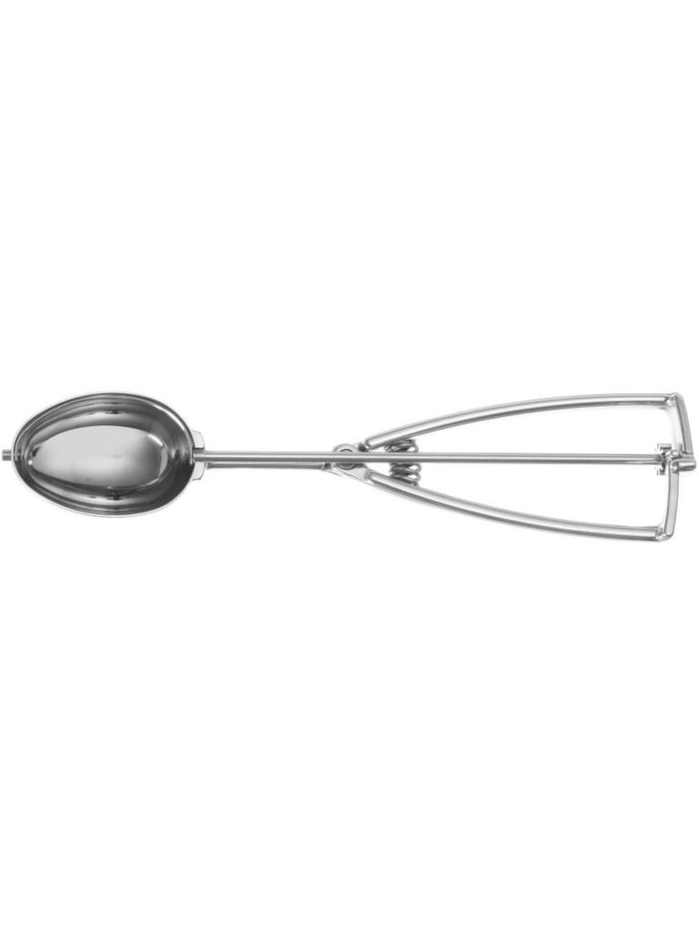 Cuillère à portion ovale stöckel - acier inoxydable - 4,3 X 6,2 CM - Hendi - 755273