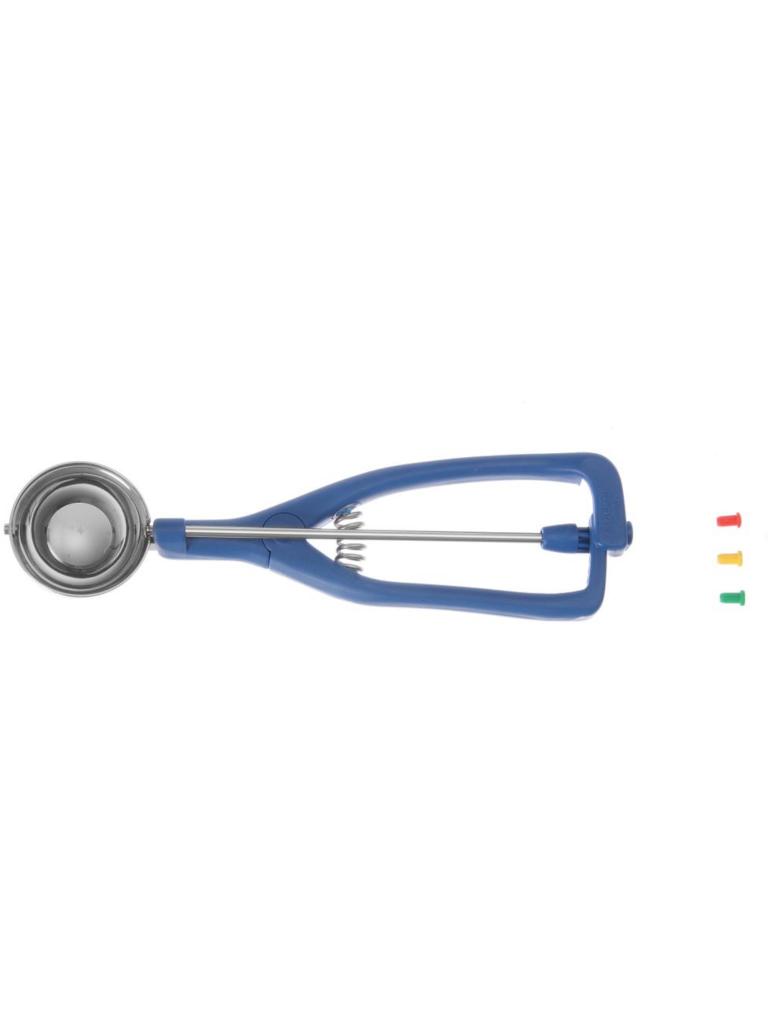 Cuillère à portion stöckel - Acier Inoxydable Polyamide Nylon - 4.9 CM - Hendi - 755372