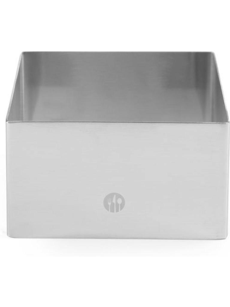 Anneau alimentaire sans poussoir - Inox 180 - H 4.5 X 8 X 8 CM - Hendi - 512173