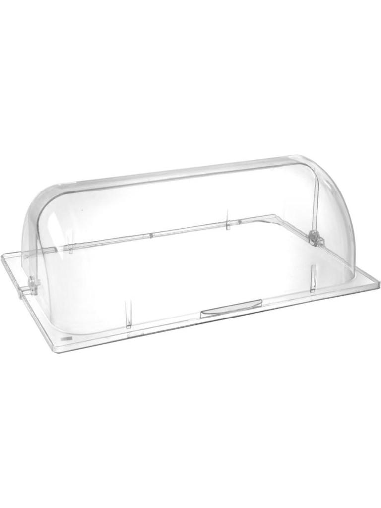 Hotte de présentation roll top - Polycarbonate - H 18 X 33 X 54 CM - Hendi - 427507