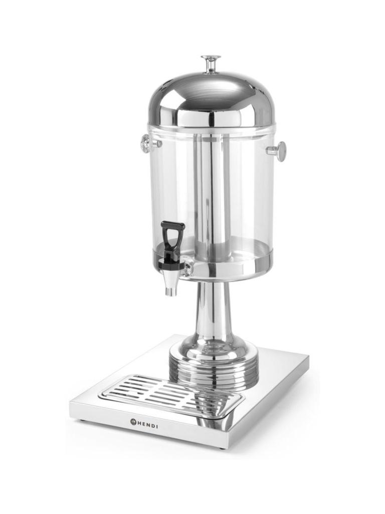 Distributeur de jus - polycarbonate inox - H 56 X 36 X 26 CM - Hendi - 425299