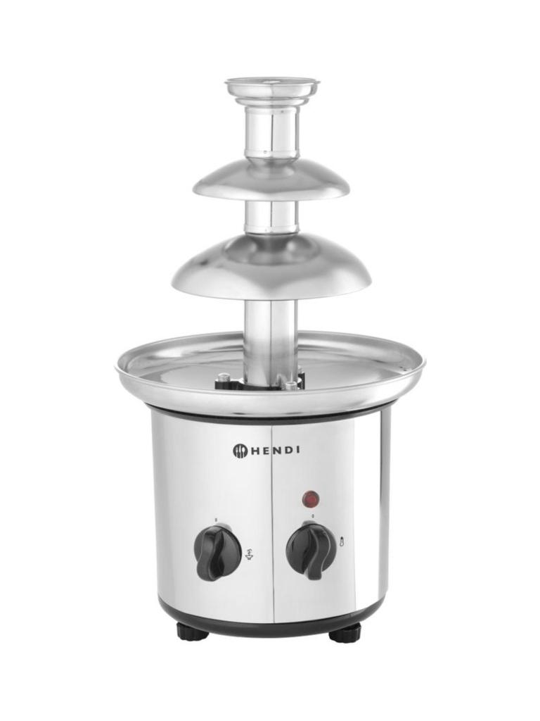 Fontaine à chocolat 3 étages - Inox - H 39 X 21 CM - Hendi - 274101