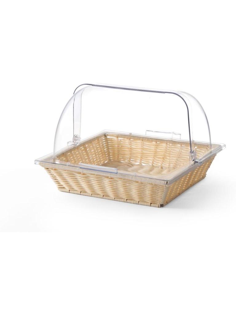 Panier avec hotte à enroulement - H 24,5 X 33,5 X 36,5 CM - Hendi - 426968