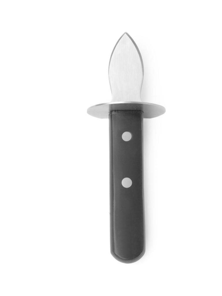 Couteau à huîtres rond - Inox POM - H 5.5 X 1.5 X 17 CM - Hendi - 781913