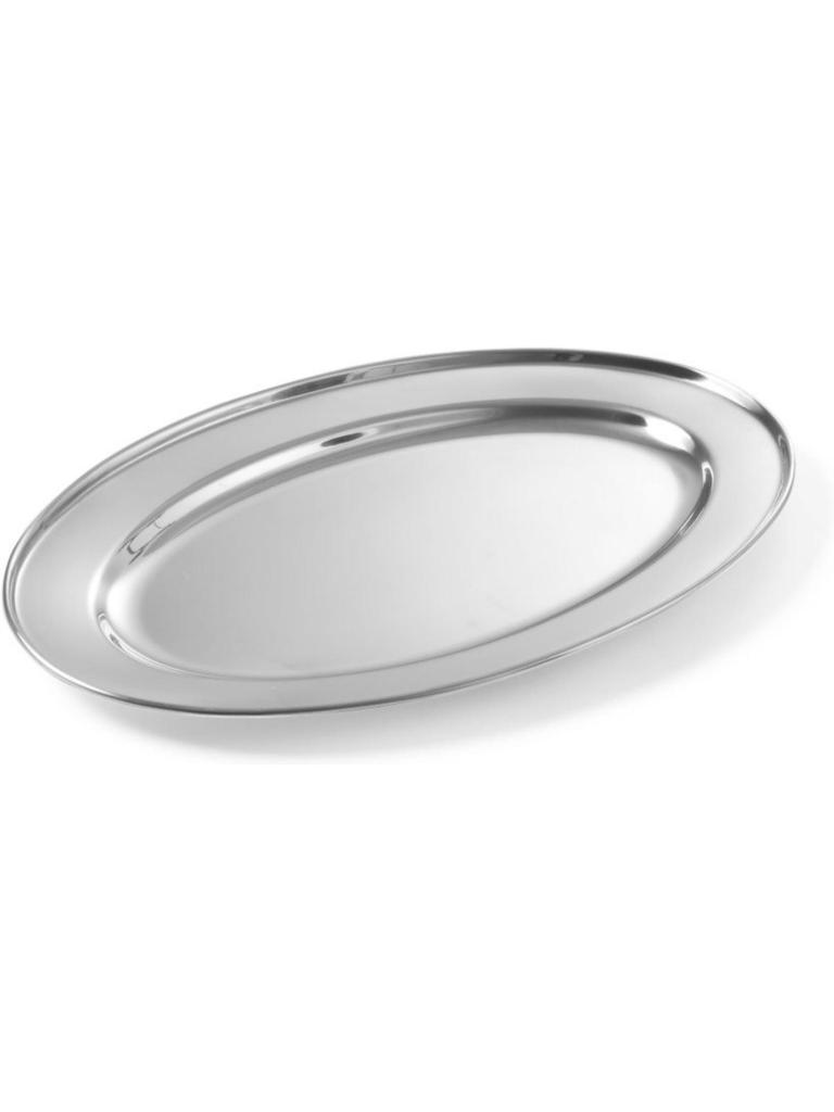 Plat ovale - Inox - 26 X 40 CM - Hendi - 404409