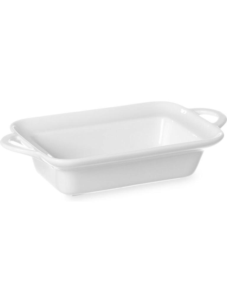 Plat à tapas - 4 pièces - 12 X 19 CM - Blanc - Porcelaine - Hendi - 784112