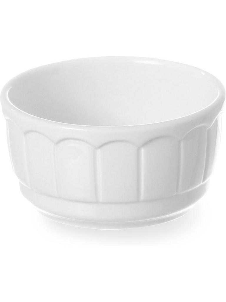 Plat à four Rustica - 4 pièces - Ø100 - Blanc - Porcelaine - Hendi - 786307