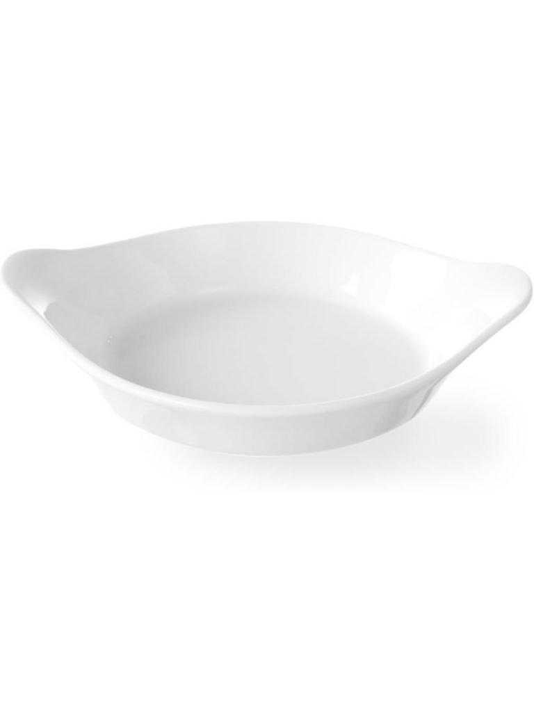 Plat à four - 6 pièces - 18,5 X 15,2 CM - Blanc - Porcelaine - Hendi - 785904