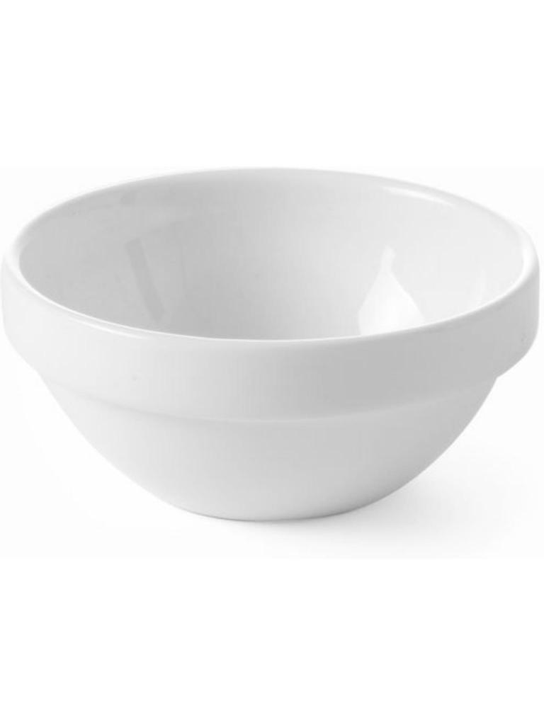 Plat à tapas - 2 pièces - Redondo - Ø 7,5 CM - 6 pièces - Blanc - Porcelaine - Hendi - 784365