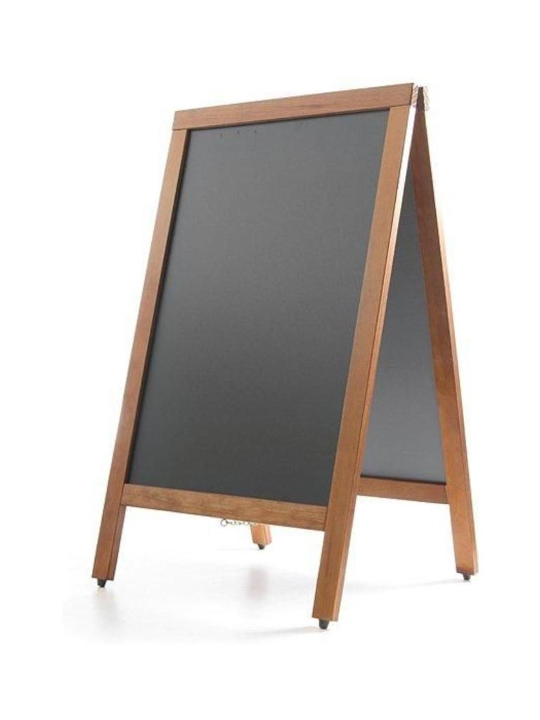 Plaque de trottoir craie - H 85 X 45 X 50 CM - Hendi - 664001
