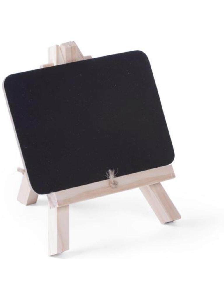 Tableau ardoise de table - H 12 X 13 X 14,8 CM - Hendi - 664087