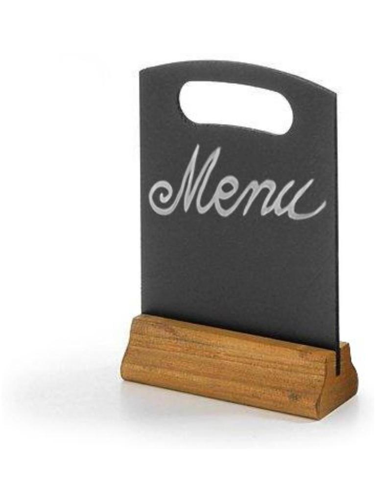 Tableau ardoise tableau noir - H 23 X 5 X 15 CM - Hendi - 664056
