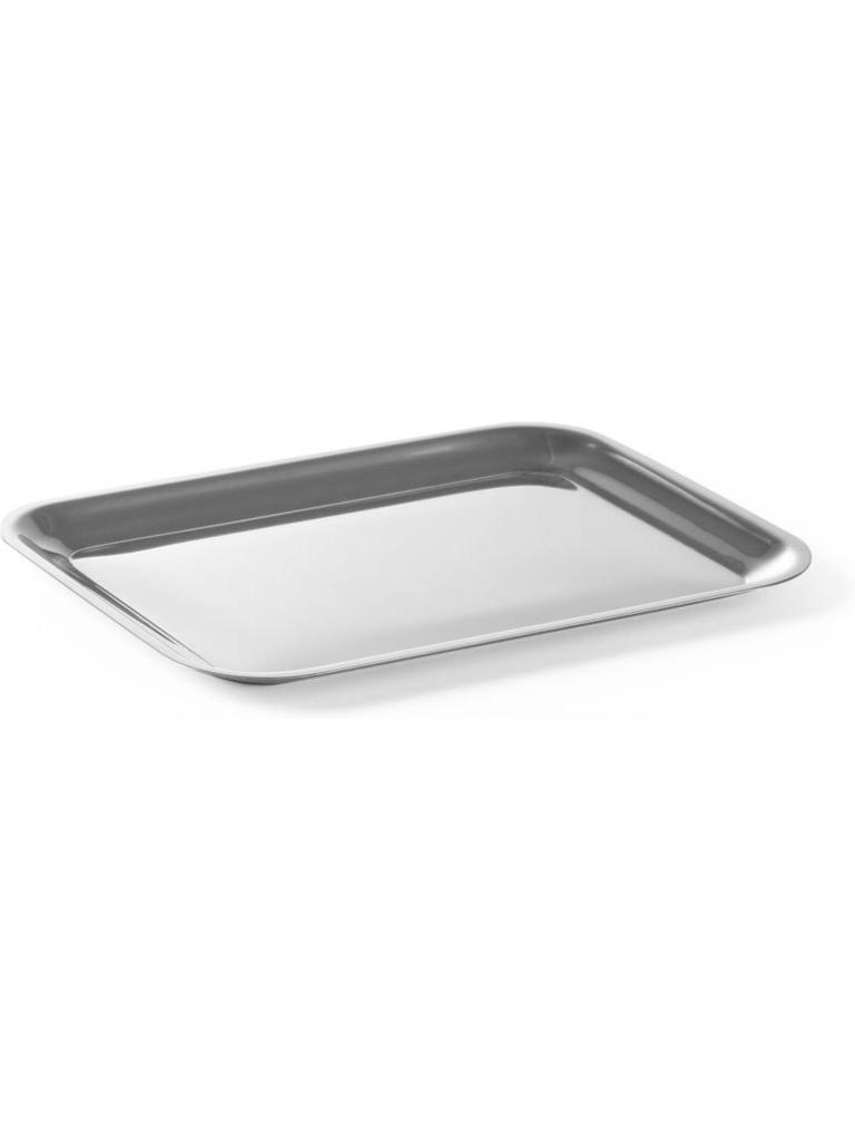 Plat de service - Inox 180 - 15,5 X 20,5 CM - Hendi - 400203